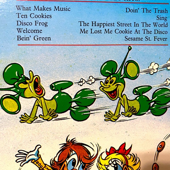 SESAME STREET IRWIN SINGS SESAME STREET HITS VTG 1980 VINYL RECORD ALBUM 12” - Picture 4 of 16